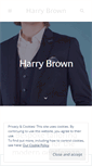 Mobile Screenshot of harrybrownclothing.com